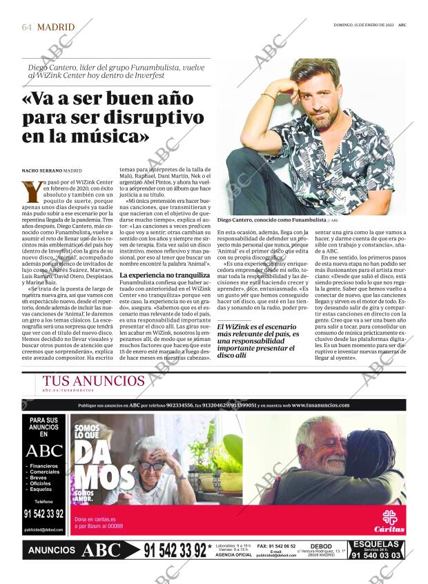 ABC MADRID 15-01-2023 página 64