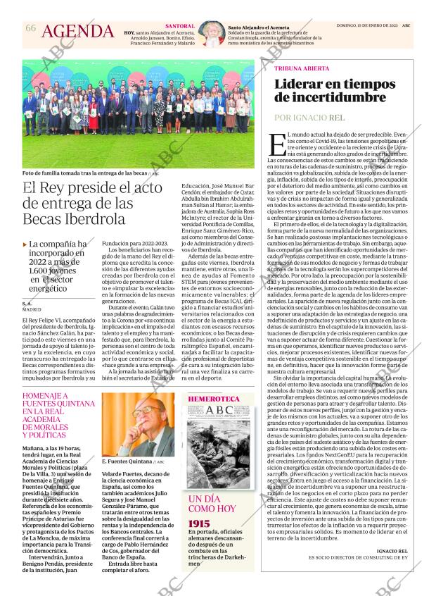 ABC MADRID 15-01-2023 página 66
