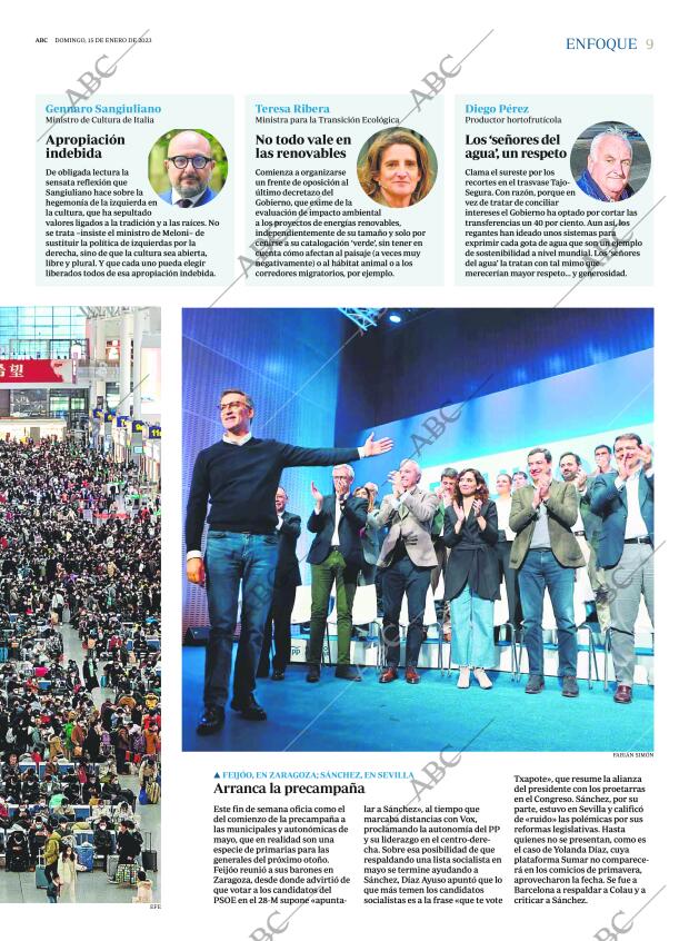 ABC MADRID 15-01-2023 página 9