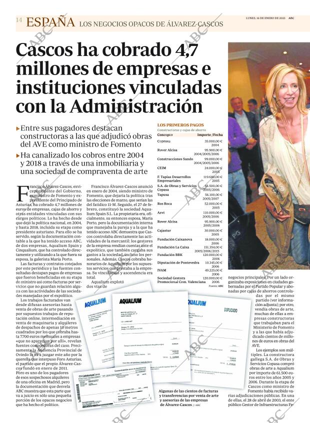 ABC MADRID 16-01-2023 página 14