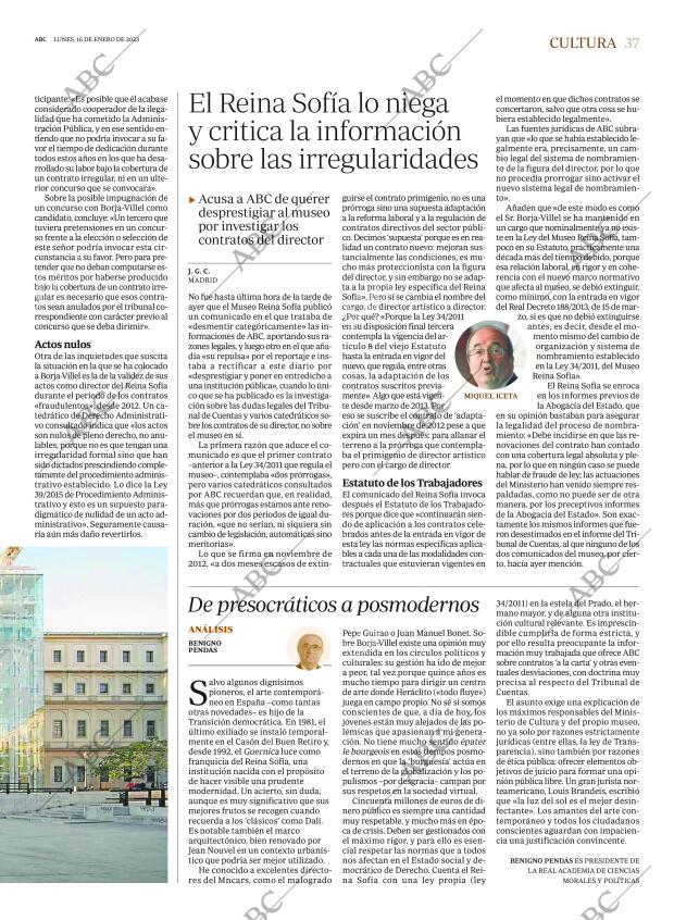 ABC MADRID 16-01-2023 página 37