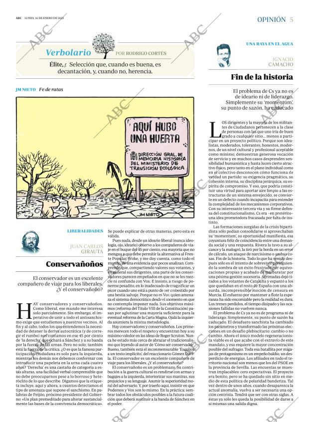 ABC MADRID 16-01-2023 página 5