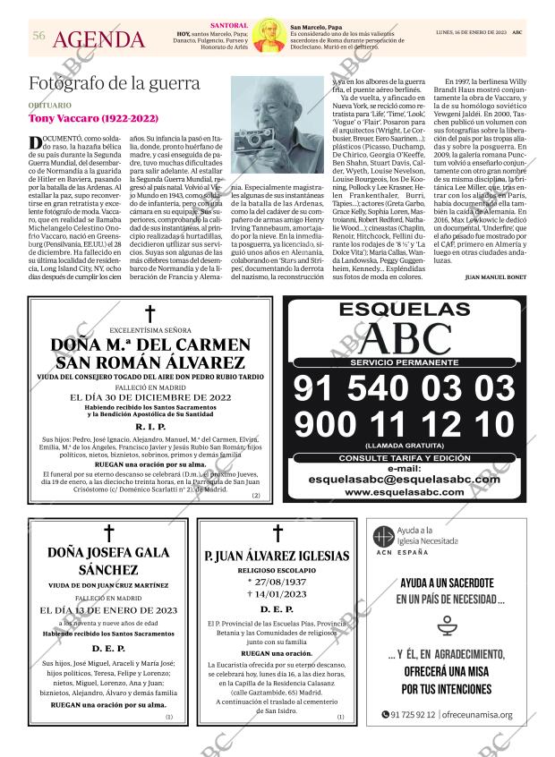 ABC MADRID 16-01-2023 página 56