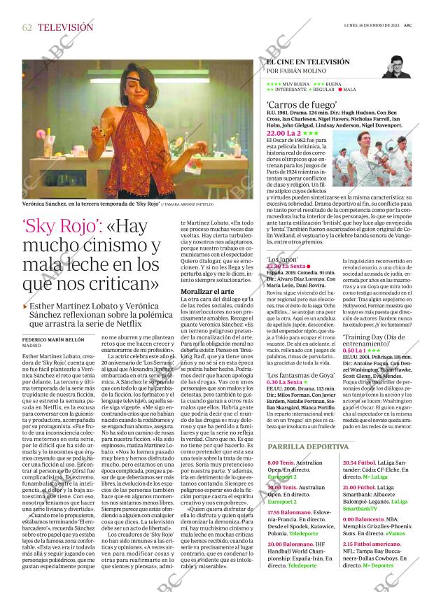 ABC MADRID 16-01-2023 página 62