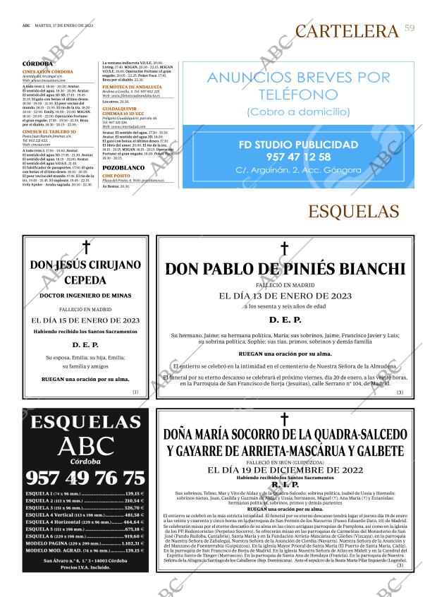 ABC CORDOBA 17-01-2023 página 59