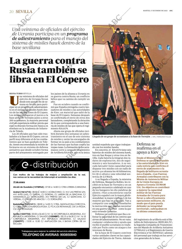 ABC SEVILLA 17-01-2023 página 20