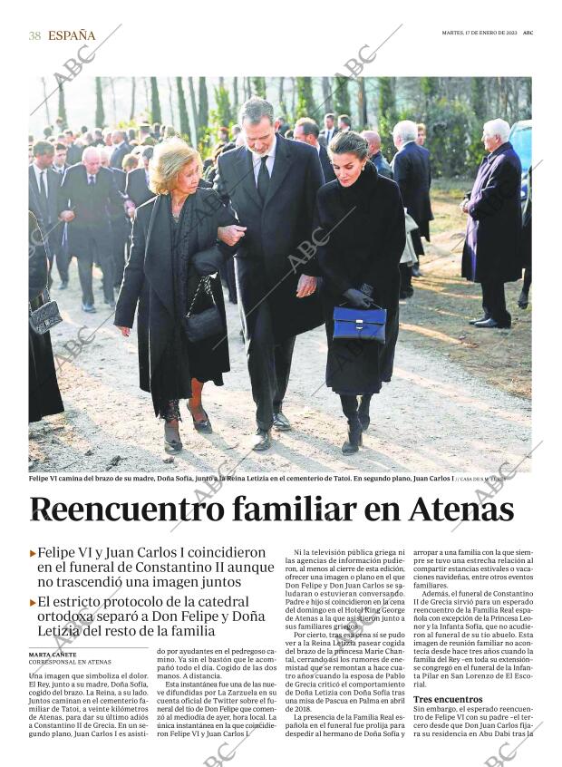 ABC SEVILLA 17-01-2023 página 38