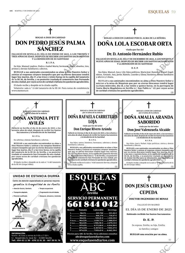 ABC SEVILLA 17-01-2023 página 59