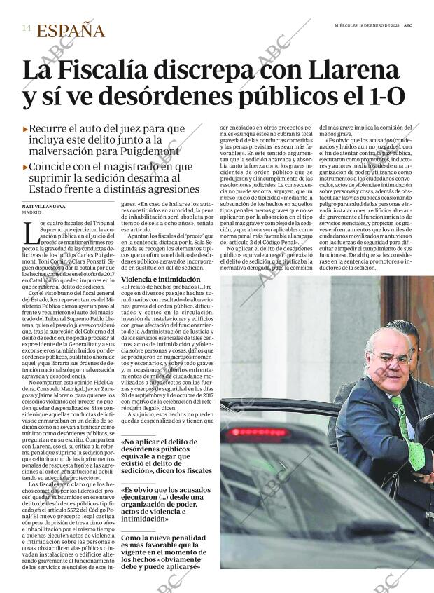 ABC MADRID 18-01-2023 página 14