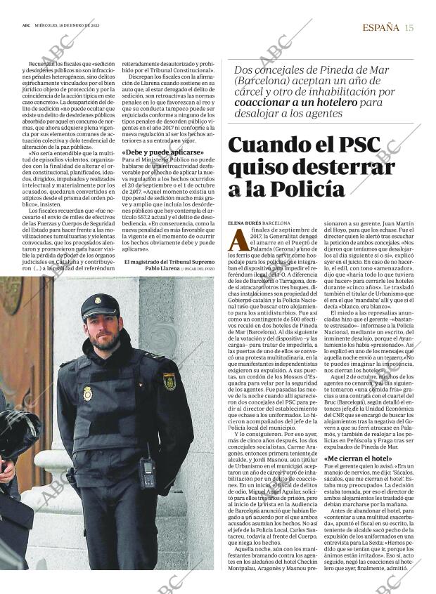 ABC MADRID 18-01-2023 página 15