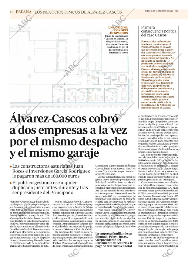 ABC MADRID 18-01-2023 página 18