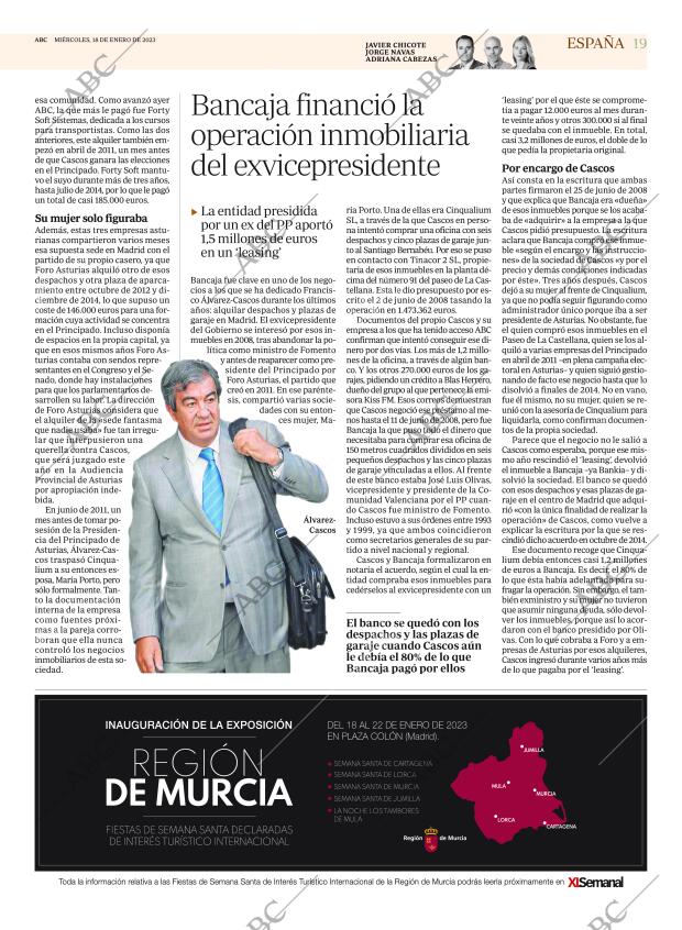 ABC MADRID 18-01-2023 página 19