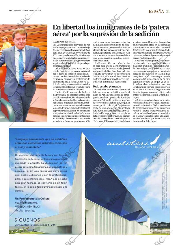 ABC MADRID 18-01-2023 página 21