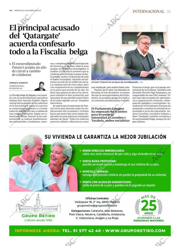 ABC MADRID 18-01-2023 página 25