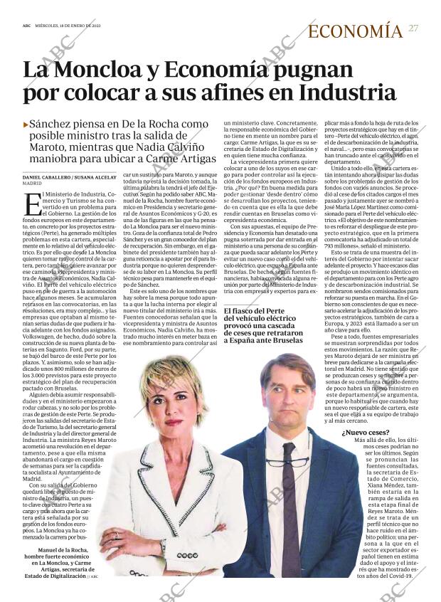 ABC MADRID 18-01-2023 página 27
