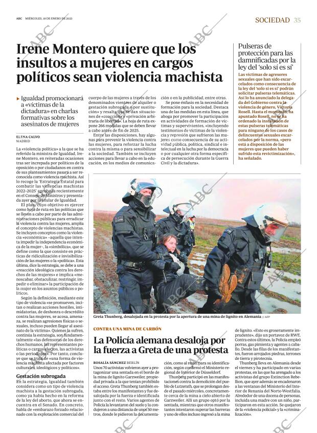 ABC MADRID 18-01-2023 página 35