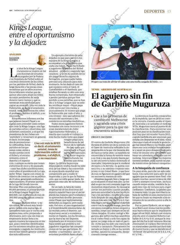 ABC MADRID 18-01-2023 página 43