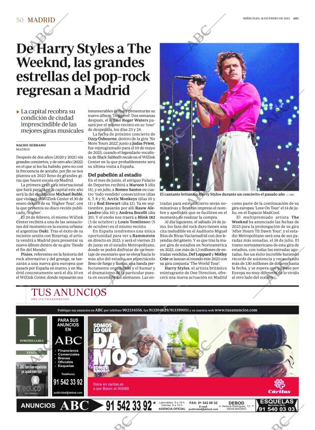 ABC MADRID 18-01-2023 página 50