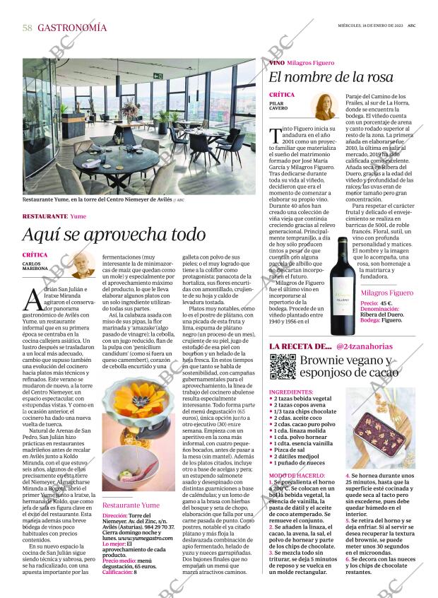 ABC MADRID 18-01-2023 página 58