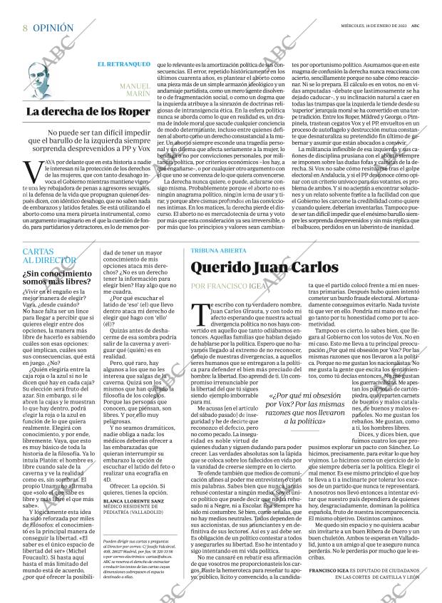 ABC MADRID 18-01-2023 página 8