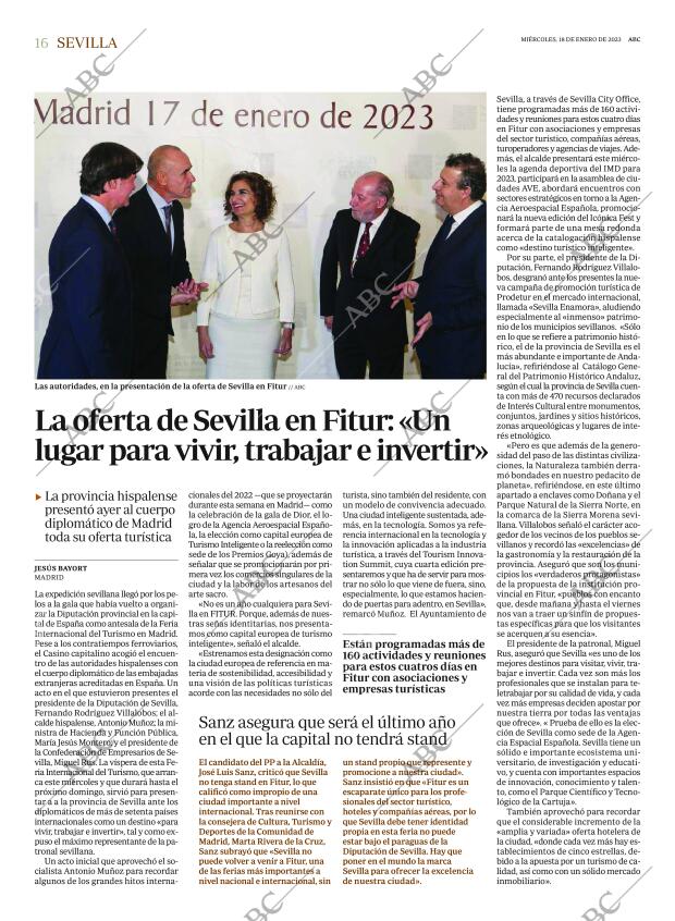 ABC SEVILLA 18-01-2023 página 16