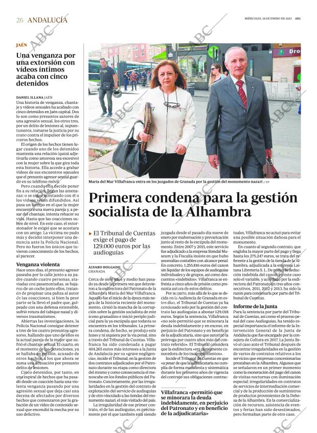 ABC SEVILLA 18-01-2023 página 26