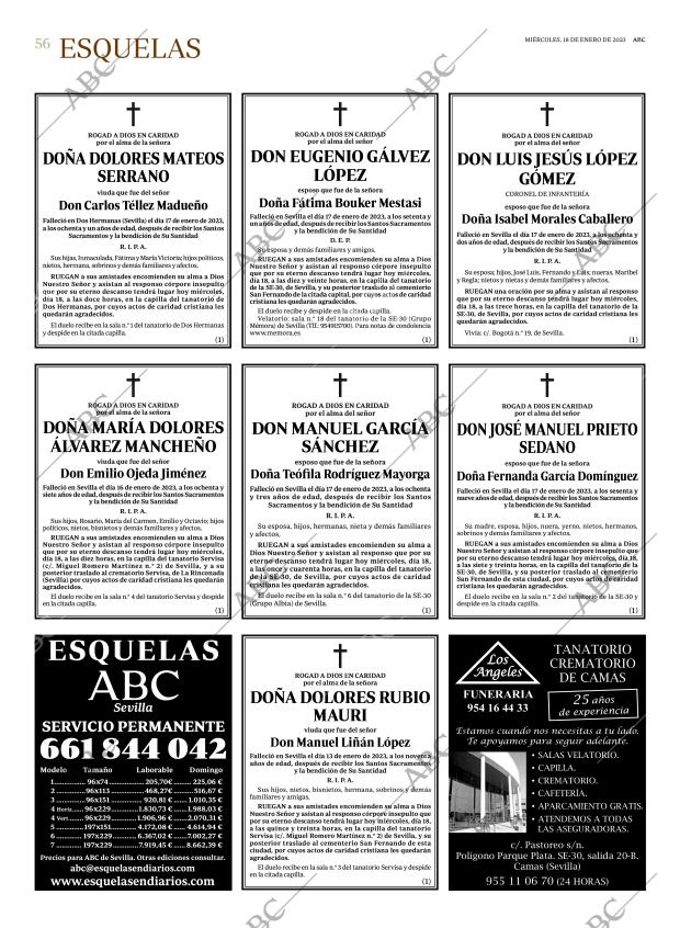 ABC SEVILLA 18-01-2023 página 56