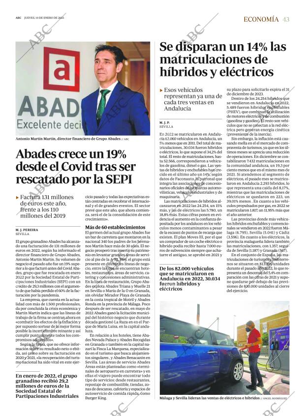 ABC SEVILLA 19-01-2023 página 43