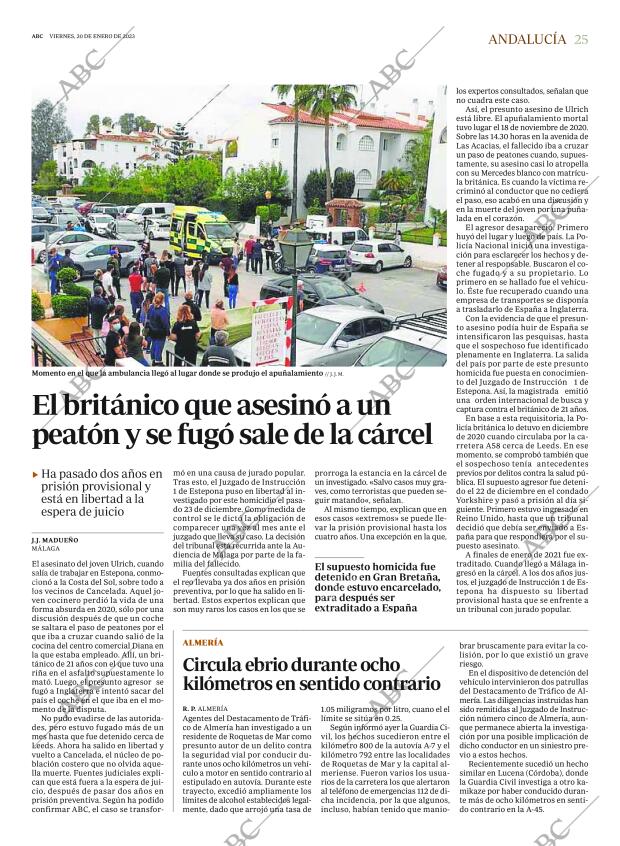 ABC CORDOBA 20-01-2023 página 25