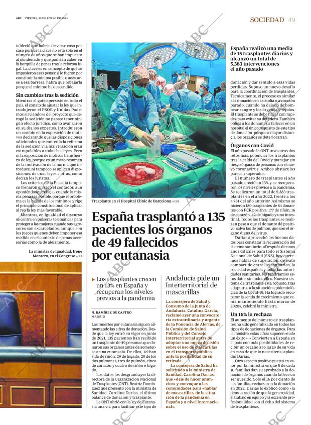 ABC SEVILLA 20-01-2023 página 49