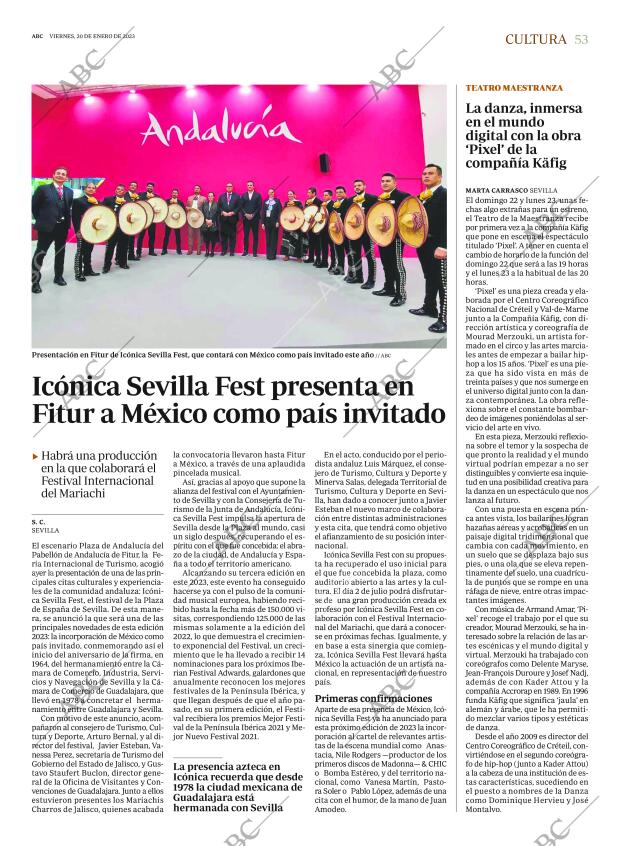 ABC SEVILLA 20-01-2023 página 53