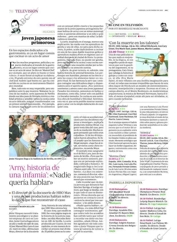 ABC SEVILLA 20-01-2023 página 70