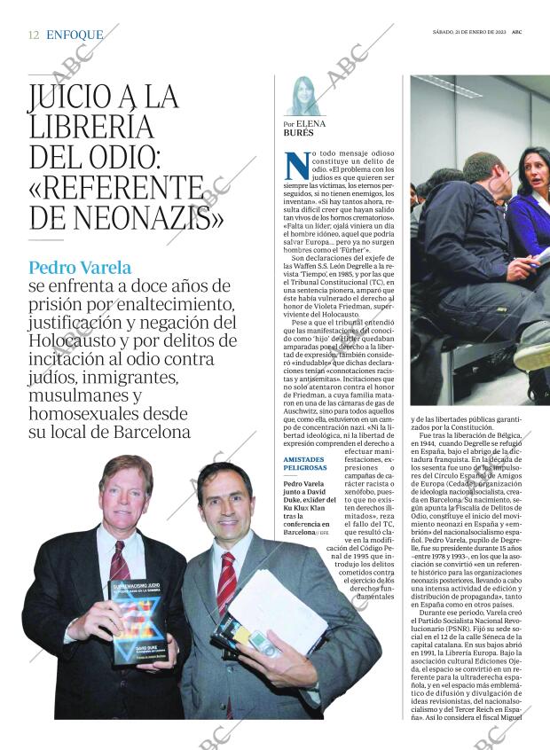 ABC MADRID 21-01-2023 página 12