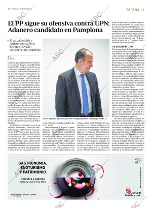ABC MADRID 21-01-2023 página 21