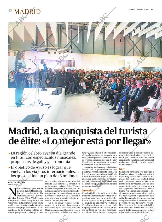 ABC MADRID 21-01-2023 página 48