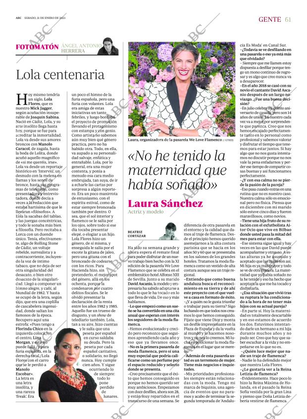 ABC MADRID 21-01-2023 página 61
