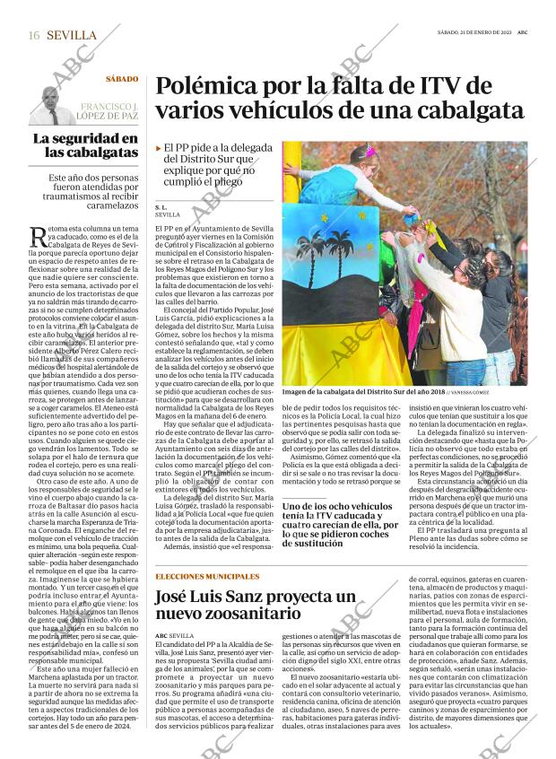 ABC SEVILLA 21-01-2023 página 16