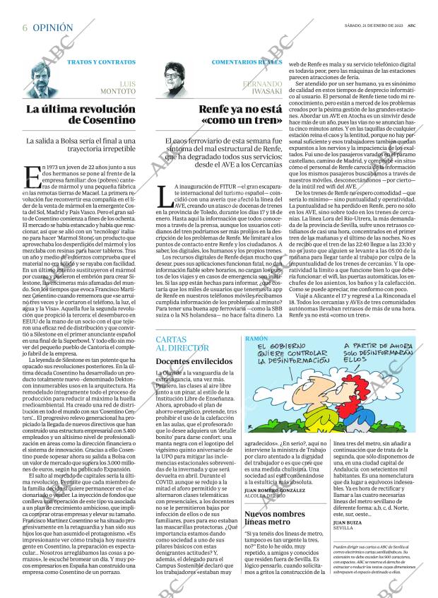 ABC SEVILLA 21-01-2023 página 6