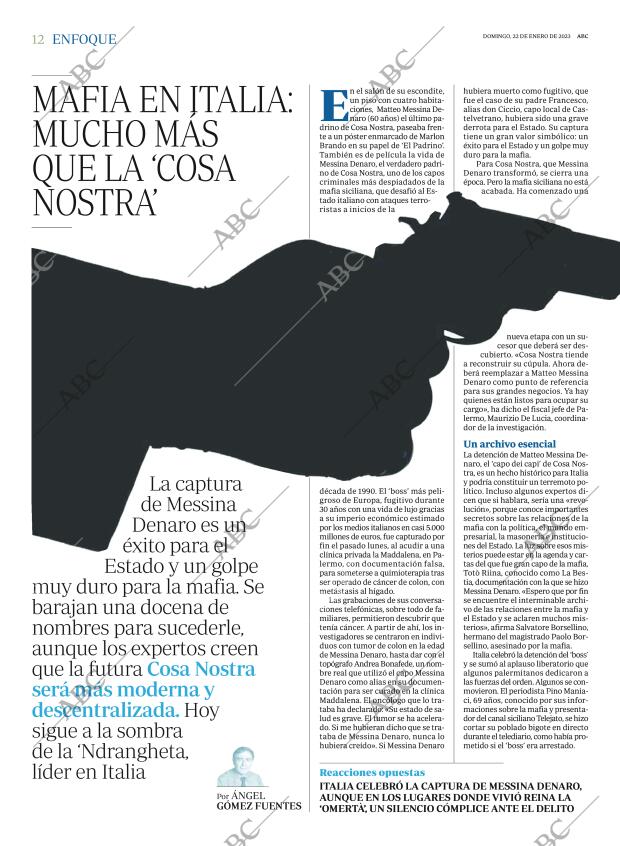 ABC MADRID 22-01-2023 página 12