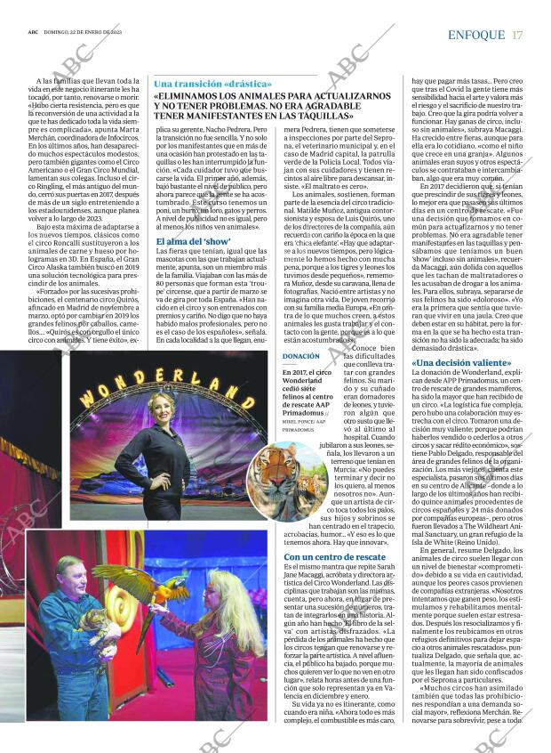 ABC MADRID 22-01-2023 página 17