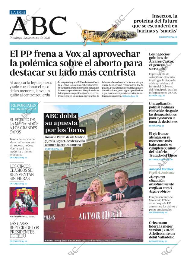 ABC MADRID 22-01-2023 página 2