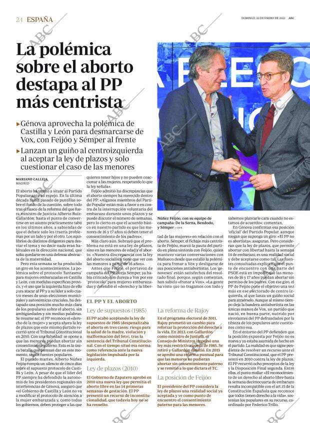ABC MADRID 22-01-2023 página 24