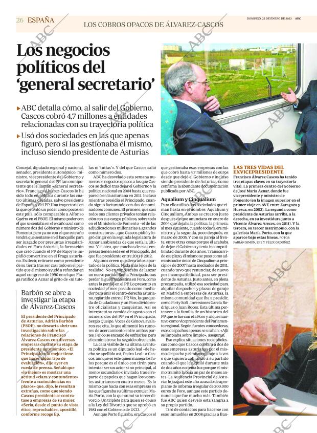 ABC MADRID 22-01-2023 página 26