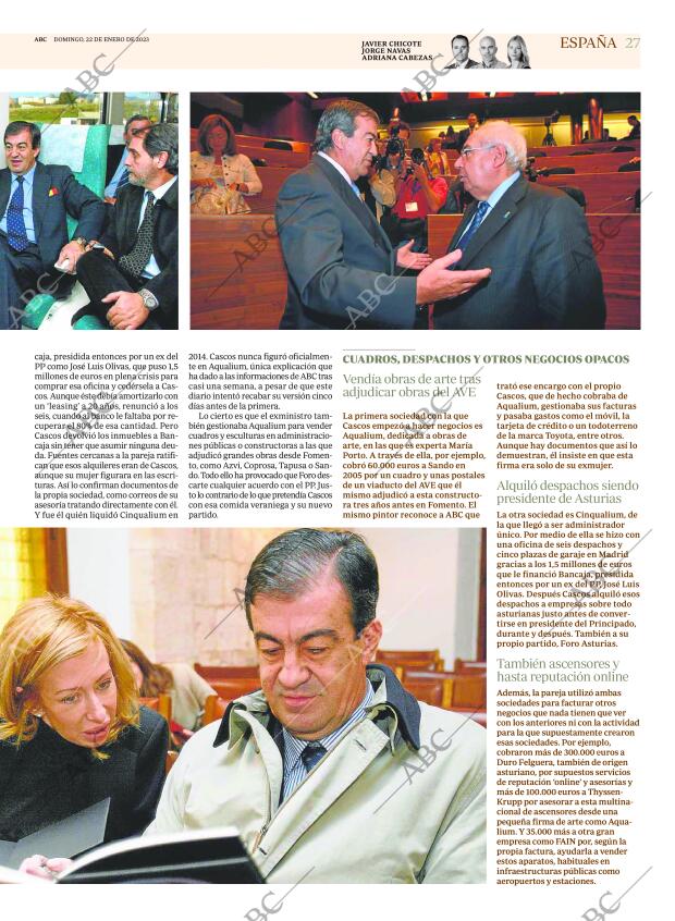 ABC MADRID 22-01-2023 página 27