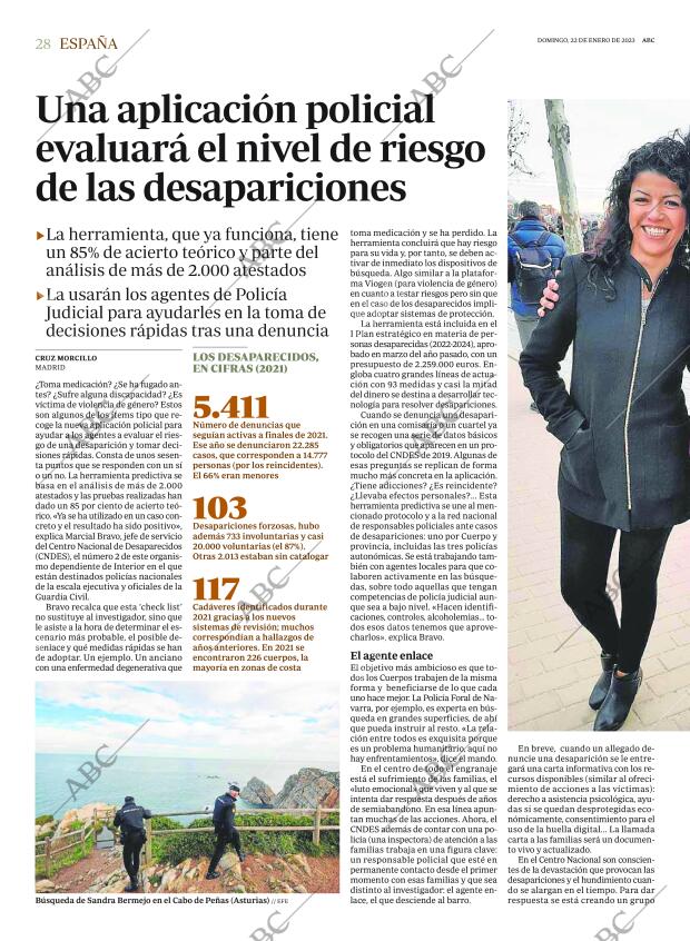 ABC MADRID 22-01-2023 página 28