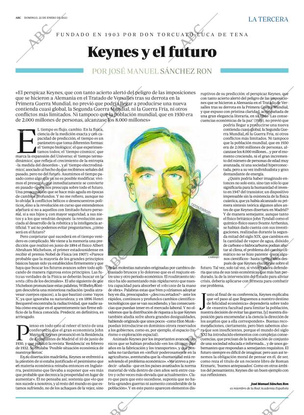 ABC MADRID 22-01-2023 página 3