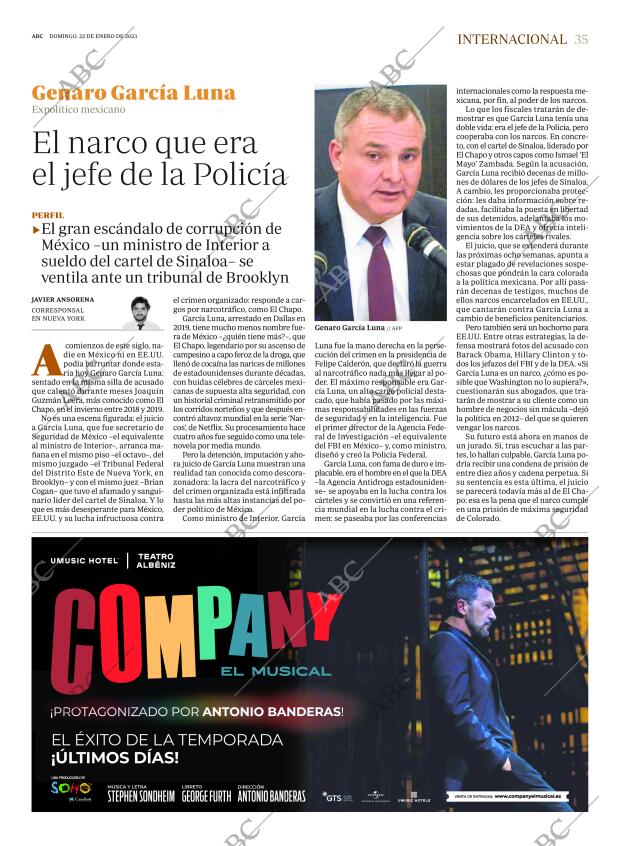 ABC MADRID 22-01-2023 página 35