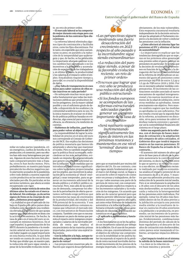 ABC MADRID 22-01-2023 página 37