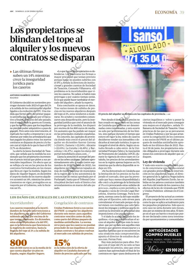ABC MADRID 22-01-2023 página 39