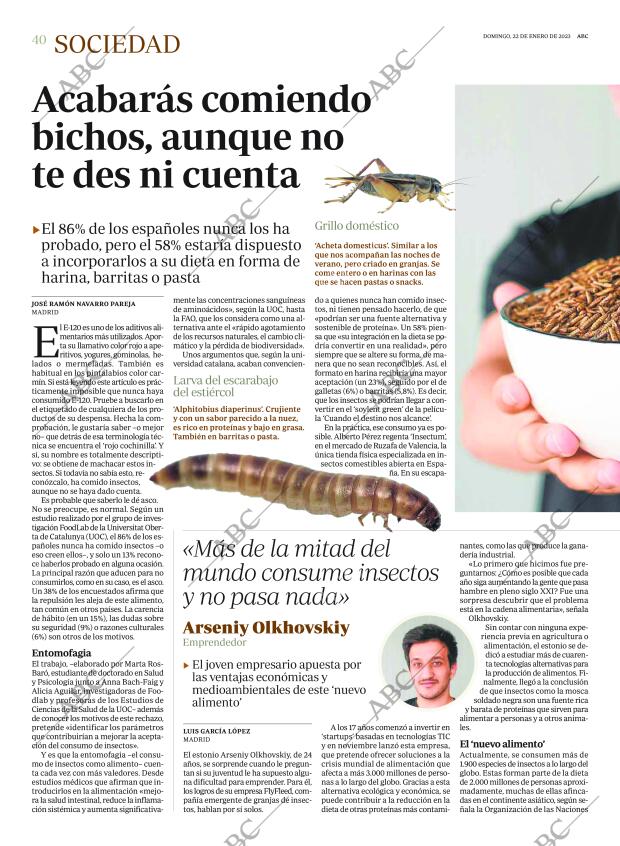 ABC MADRID 22-01-2023 página 40